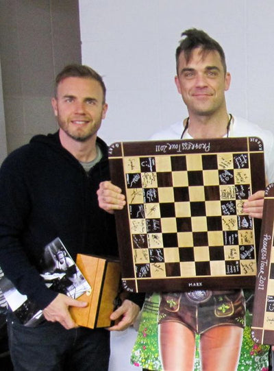 Take That's Progress Tour 2011 and Chessmaze International's Royal Gift