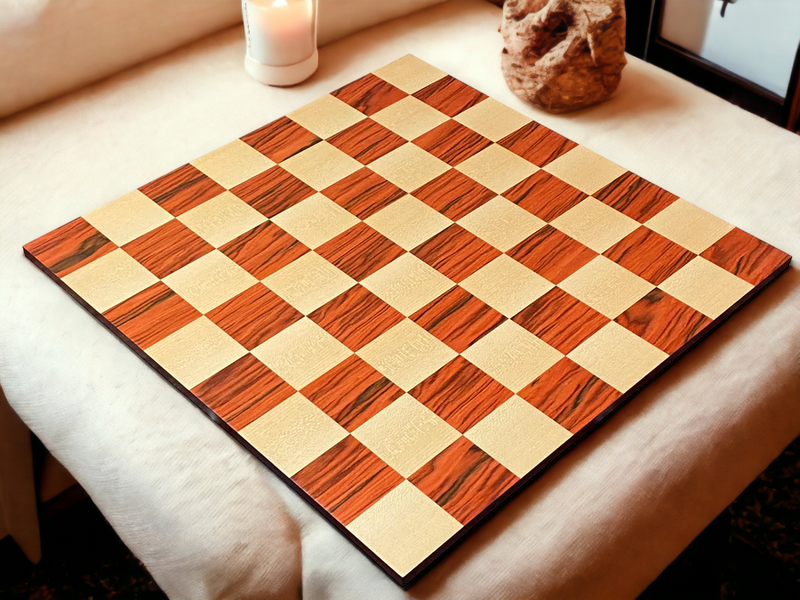 3.75" Ebonised Classic Redwood Style Contemporary Board & Vinyl Box - Official Staunton™ 