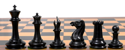 1850 London Boxwood and Ebony 3.5 Inch Replica Chessmen - Official Staunton™ 