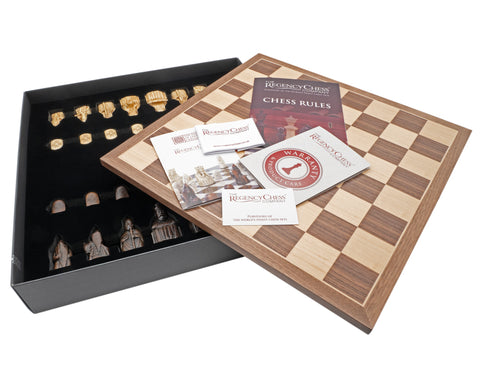The Isle of Lewis Pieces and Board Presentation Set