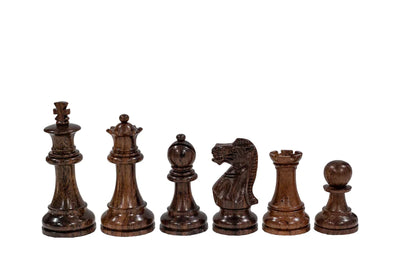 3" Spirit Rosewood & Boxwood Chess Pieces - Official Staunton™ 