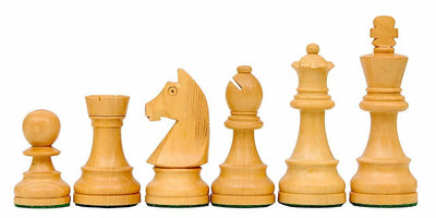 Classic 3.75" Acacia Chess Pieces - Official Staunton™ 