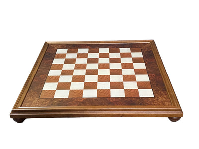 Italian Framed Elm and Briarwood Spirit Chess Set - Official Staunton™ 