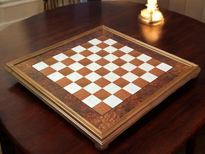 Italian Framed Elm and Briarwood Spirit Chess Set - Official Staunton™ 