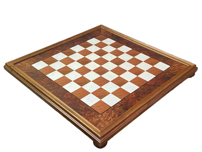 Italian Framed Elm and Briarwood Spirit Chess Set - Official Staunton™ 