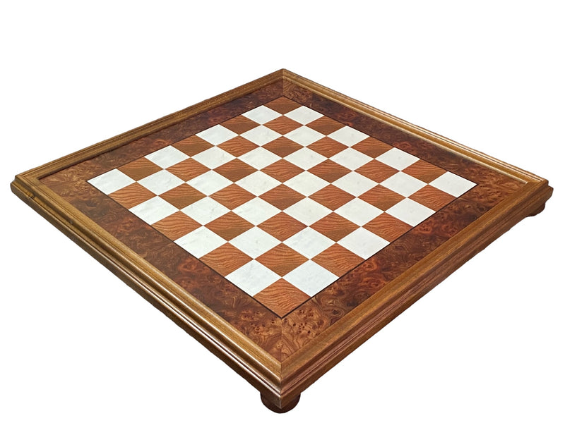 Italian Framed Elm and Briarwood Spirit Chess Set - Official Staunton™ 