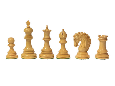 Appaloosa Luxury Ebony Chess Pieces - Official Staunton™ 