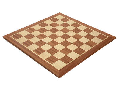 Northern Upright Chess Pieces 19 inch Mahogany Chess Board - Official Staunton™ 