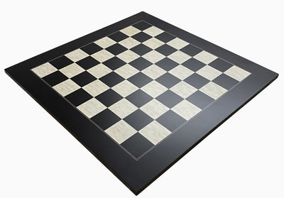 Imperial Anegre Chessmen & Birdseye Maple Deluxe Chess Board - Official Staunton™ 