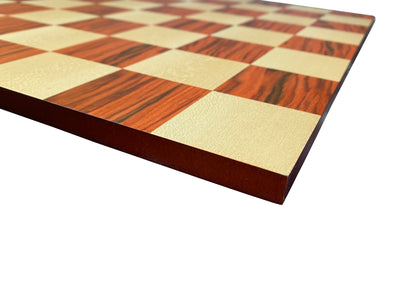 17.5" Redwood Maple Style Chessboard - Official Staunton™ 