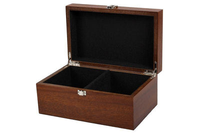 Standard Sapele Euro Chess Box - Official Staunton™ 