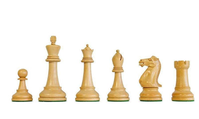 Staunton Winchester 4 Inch Acacia & Boxwood Chessmen - Official Staunton™ 