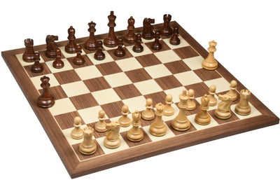 Fischer Anjan Walnut Chess Set - Official Staunton™ 