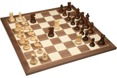 Fischer Anjan Walnut Chess Set - Official Staunton™ 