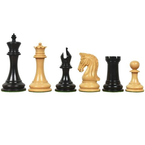 Tristan Imperial Ebony and Mahogany Chess Set & Box - Official Staunton™ 