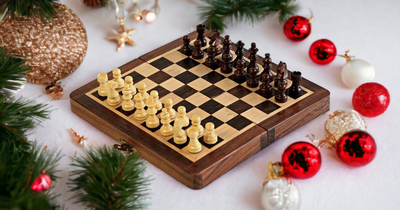 7 Inch Folding Magnetic Chess Set - Official Staunton™ 