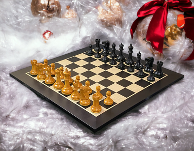Antique Fischer Anegre Chess Set - Official Staunton™ 