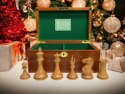 Antique 1849 Collector Series and Mahogany Box - Official Staunton™ 