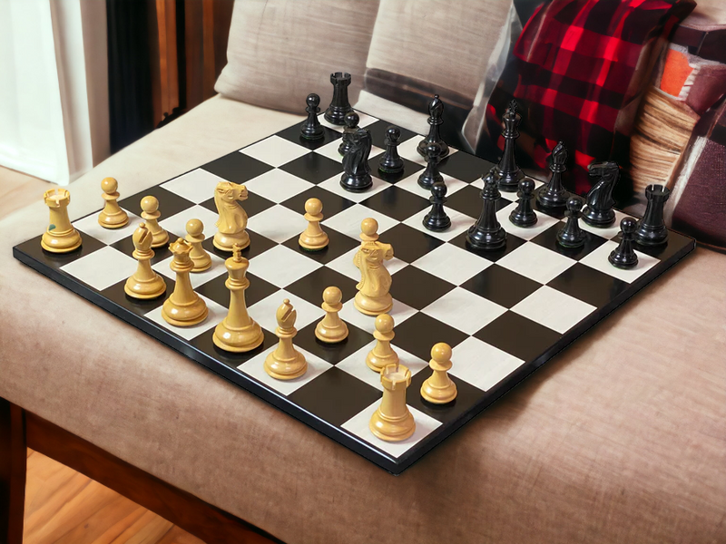 Old English Contemporary Anegre Chess Set - Official Staunton™ 