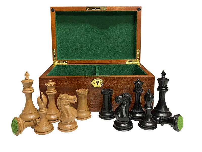 Antique Staunton Collectors Series Chess Men & Box - Official Staunton™ 