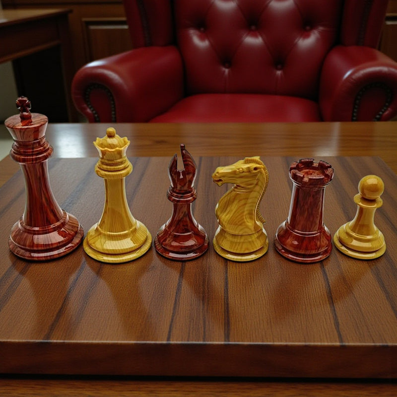 Staunton Sprucetec ABS Plastic Chess Pieces – 4.25-Inch King