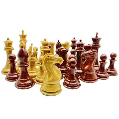 Staunton Sprucetec ABS Plastic Chess Pieces – 4.25-Inch King