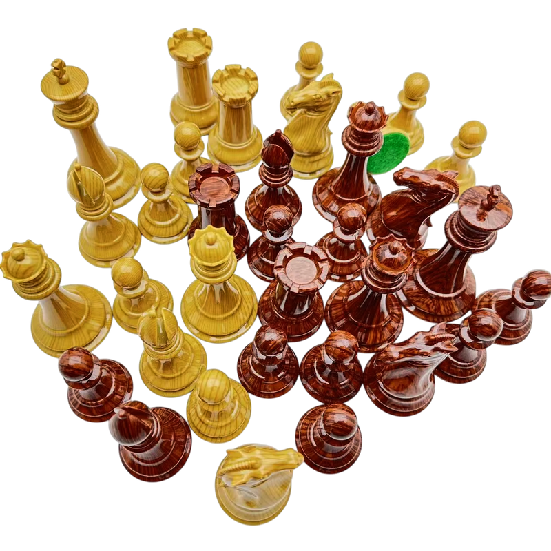 Staunton Sprucetec ABS Plastic Chess Pieces – 4.25-Inch King