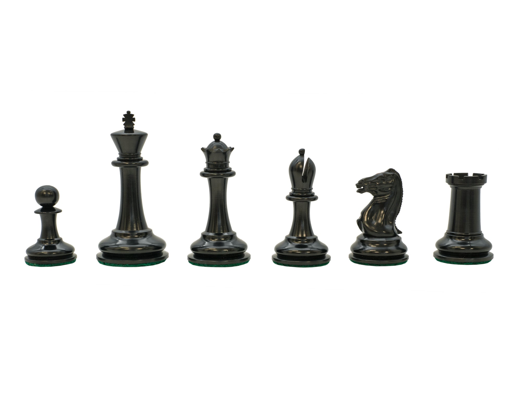 Harrwitz Chessmen and Mahogany Luxury Box