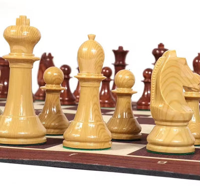 World Chess Style ABS Chessmen and Card Folding Board