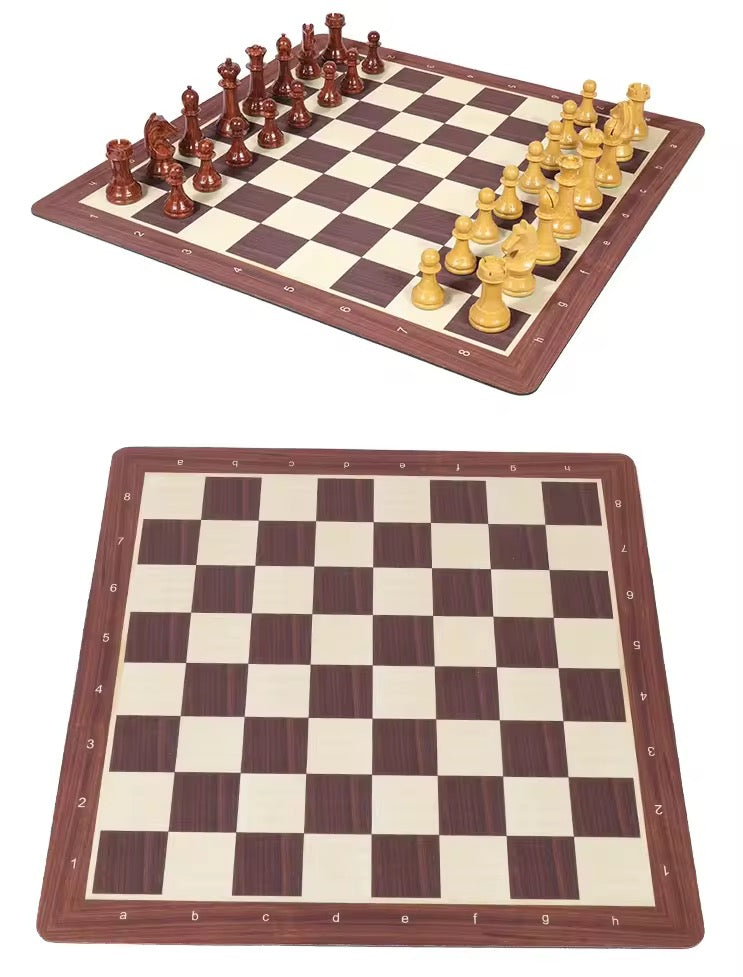 World Chess Style ABS Chessmen and Card Folding Board