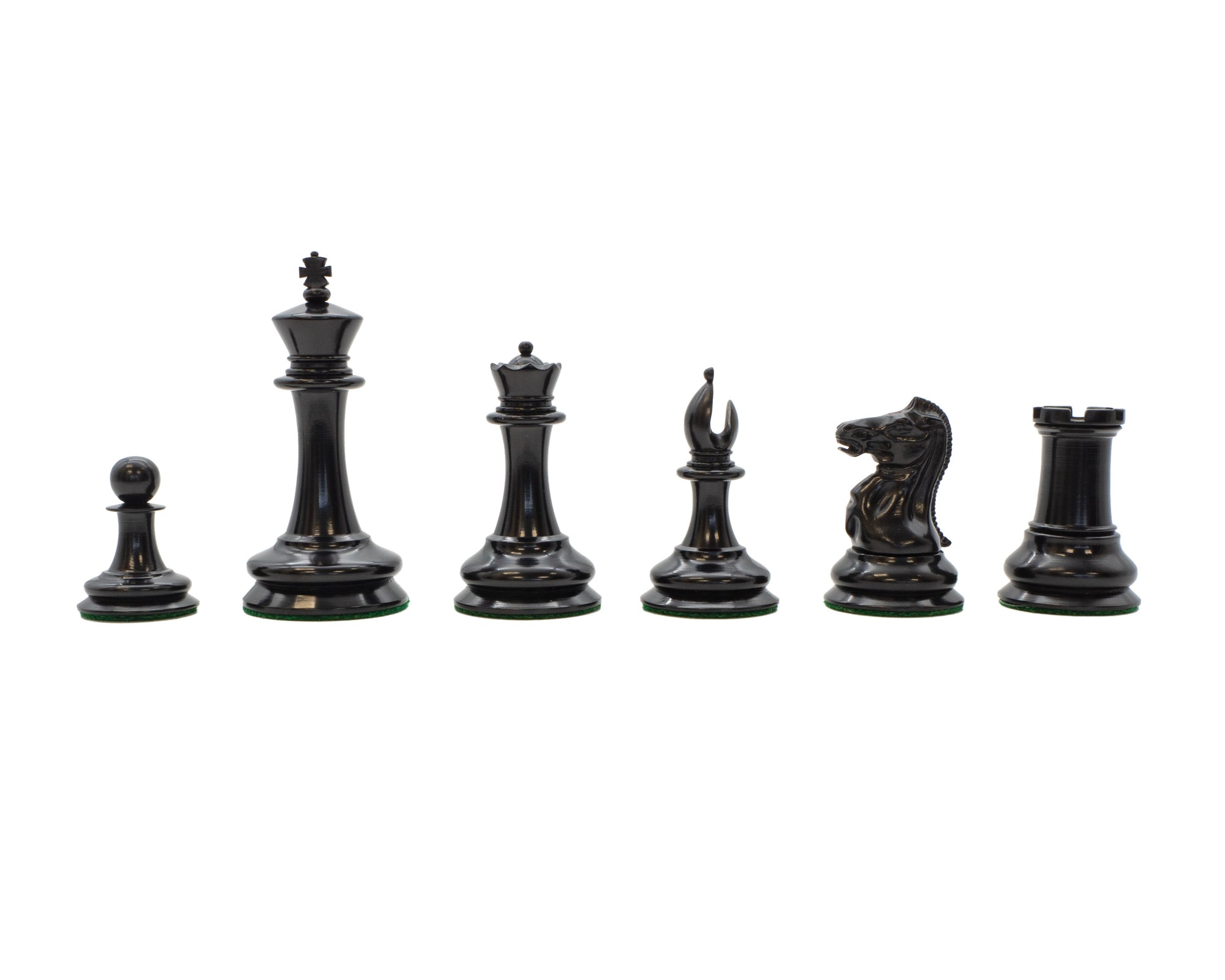 Leuchars Cooke Chessmen and Mahogany Hinged Box