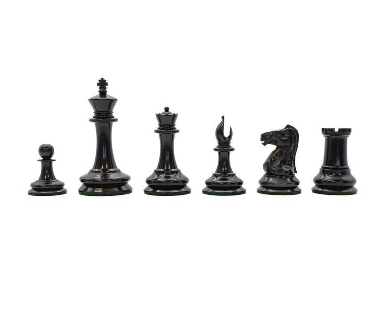 Leuchars Reproduction Staunton Chess Set, Board and Box