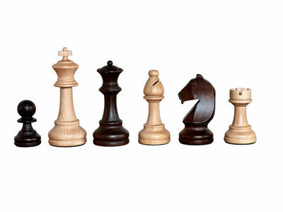 Staunton Modern Walnut Style Chessmen