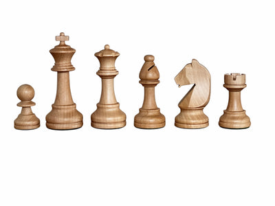 Staunton Modern Walnut Style Chessmen