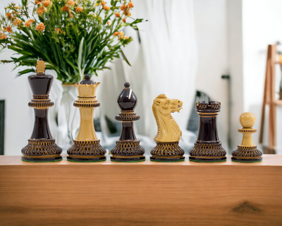 Artistic Parker Chess Pieces - Official Staunton™ 