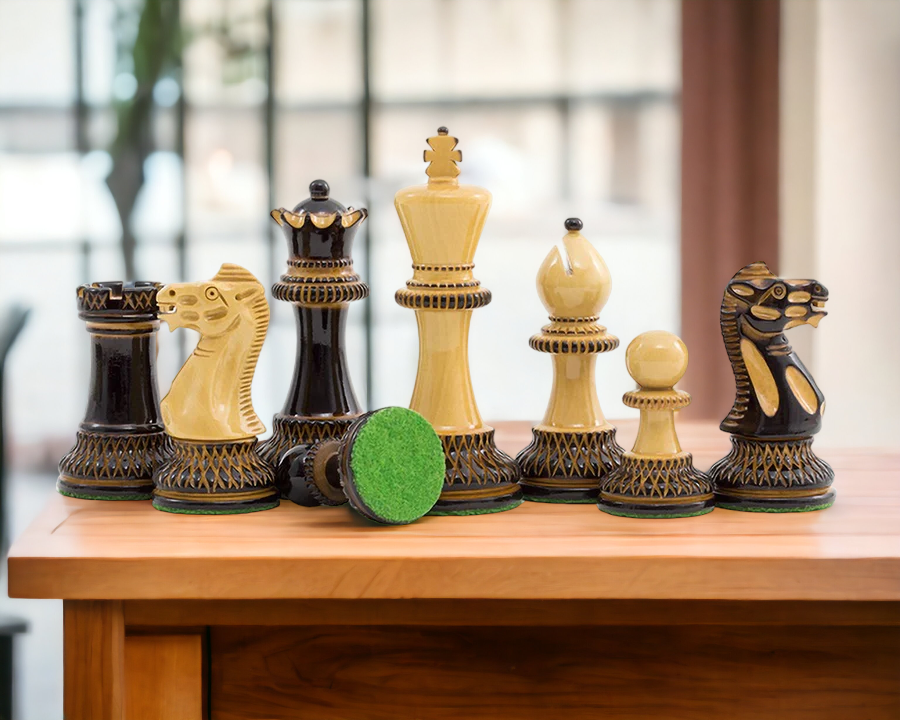 Artistic Parker Chess Pieces - Official Staunton™ 