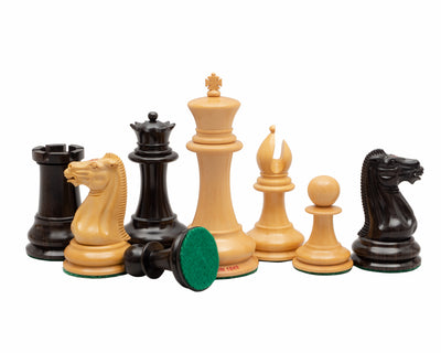 1849 Original Staunton Design Chess Pieces & Mahogany Box - Official Staunton™ 