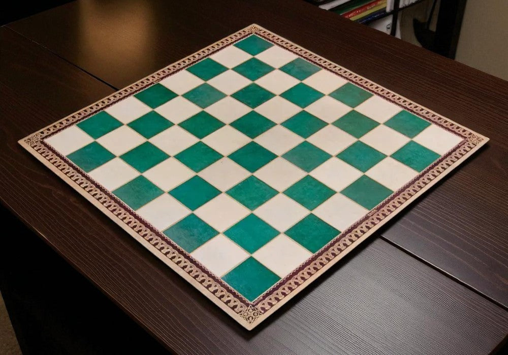 Green Carton Pierre Roll Up Mousepad Chess Board