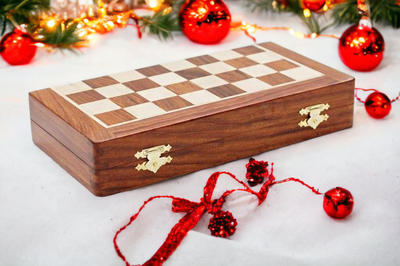 10 Inch Folding Magnetic Chess Set - Official Staunton™ 