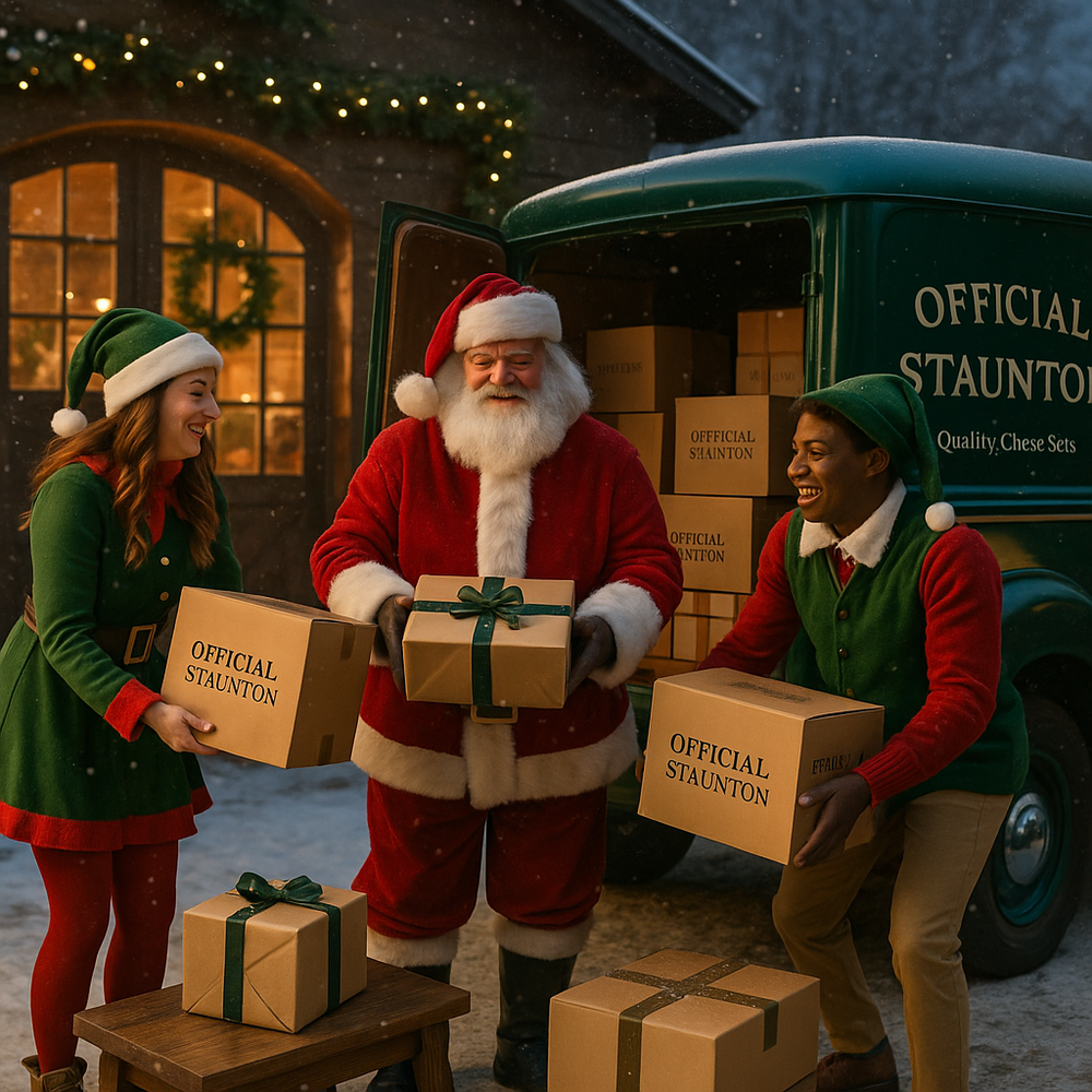 christmas delivery for official staunton