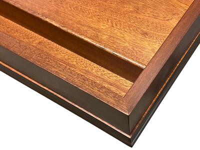 Luxury Italian Walnut Lid Chess Cabinet - Official Staunton™ 