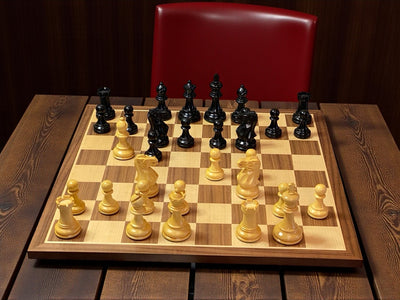 Elite Black Competition Pro 15.75" Walnut Board & Slide Lid Box