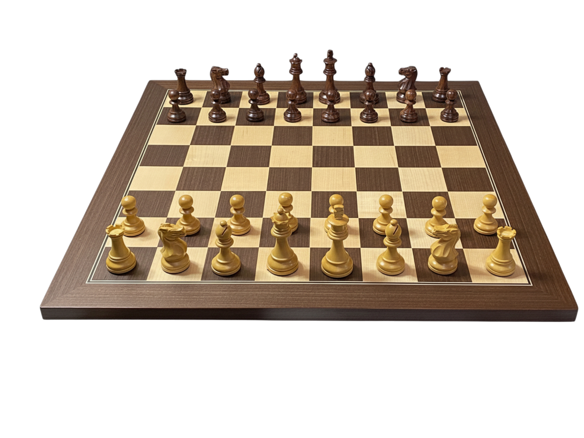 Spirit Rosewood Anjan Wenge Chess Set -Slide Box