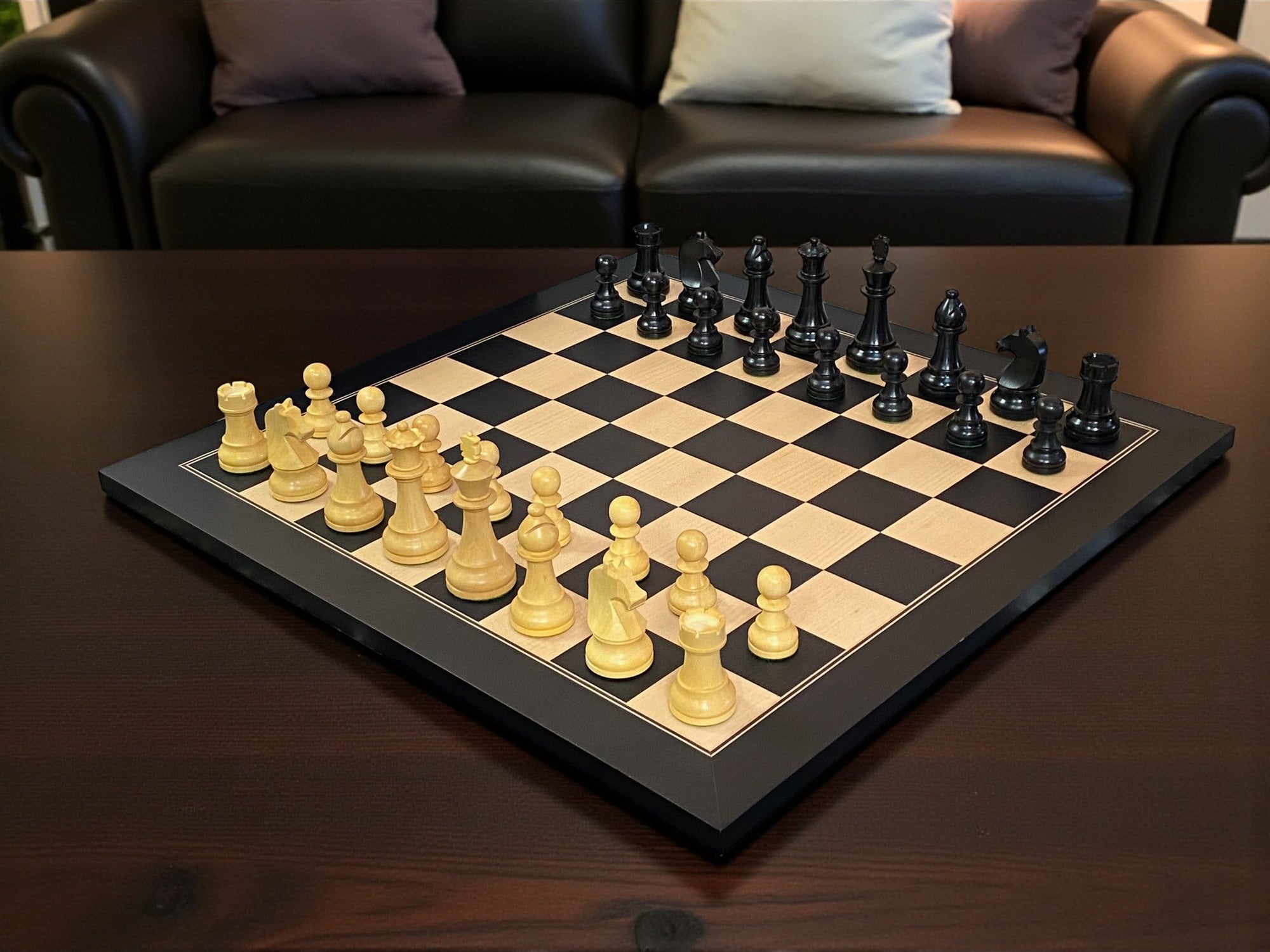 CMI-Club Players Anegre Deluxe Chess Set Combinatiom