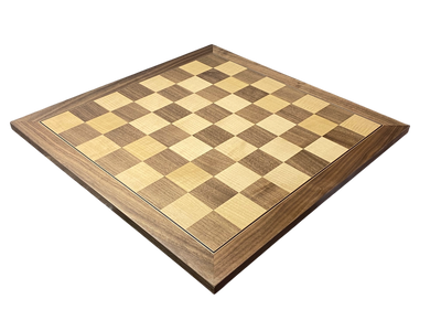 52cm Walnut Deluxe Chess Board