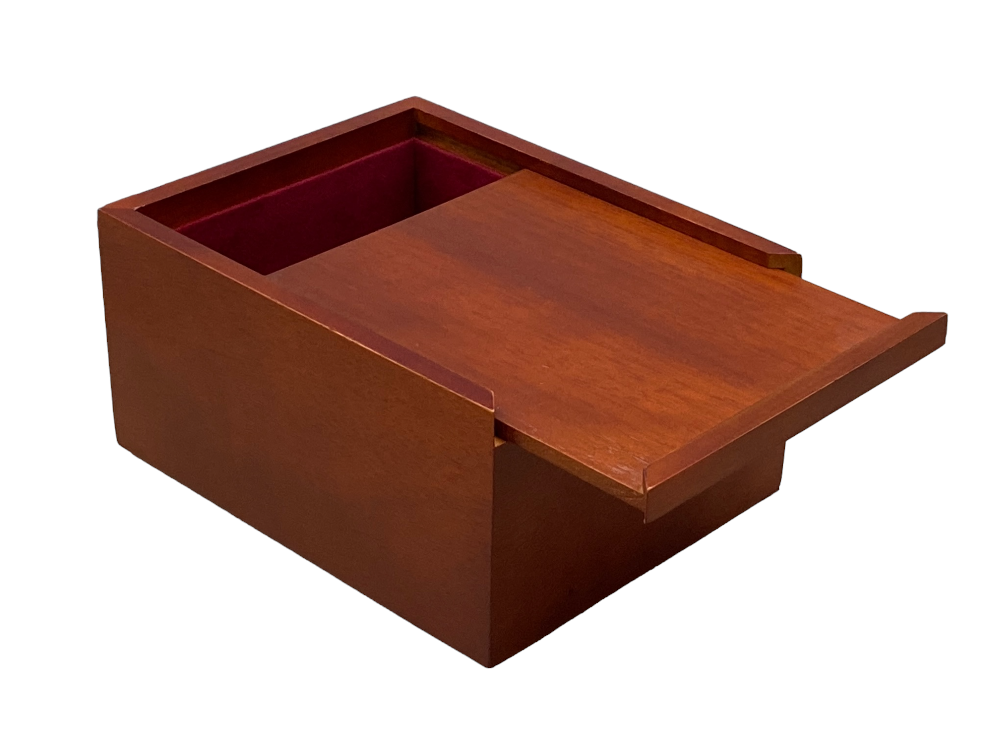3"  WB Acacia Classic Pieces 15.75" Mahogany Board & Slide Lid Box - Official Staunton™ 