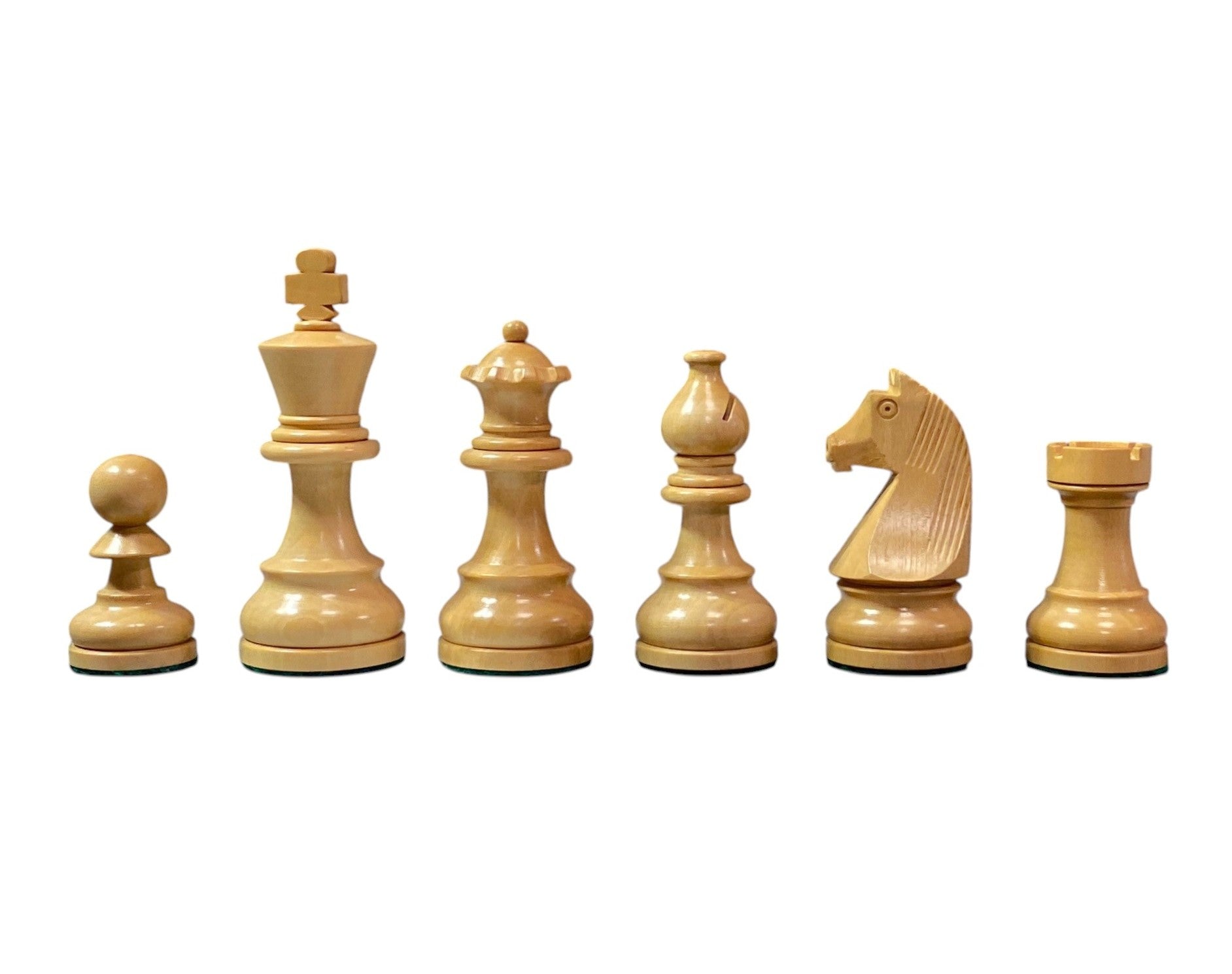 3.75" Classic Ebonised Chess Pieces