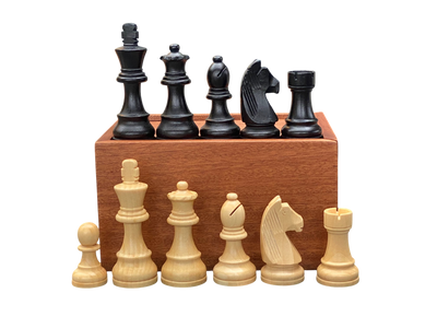 Chess Pieces & Box