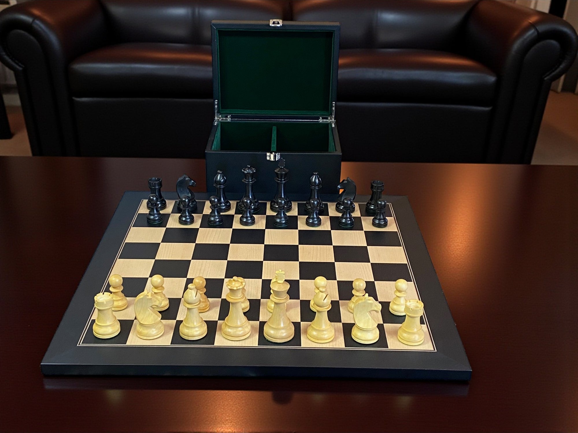 CMI-Club Players Anegre Deluxe Chess Set Combinatiom