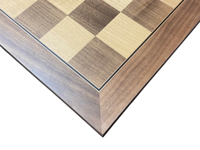 52cm Walnut Deluxe Chess Board